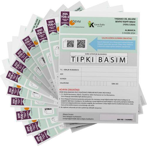 2025 YDS Almanca ÖSYM Tıpkı Basım Çıkmış Soru Deneme Paketi 12li Fasikül SETİ