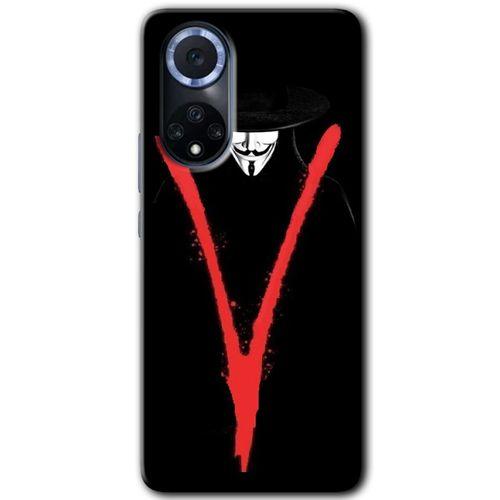 Huawei Nova 9 Kılıf HD Desen Baskılı Arka Kapak - V for
