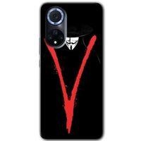 Huawei Nova 9 Kılıf HD Desen Baskılı Arka Kapak - V for