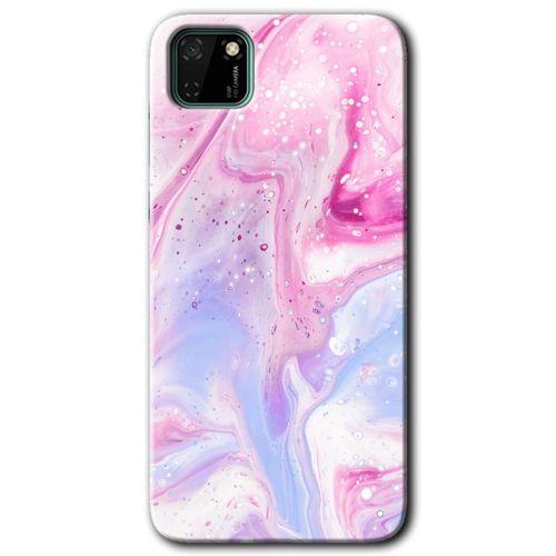 Potkal Hediye Fabrikası Huawei Y5P Kılıf HD Desen Baskılı Arka Kapak - Kabarmış Leke