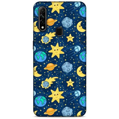 Spacex (6) Tema Silikon Kılıf Oppo A31 Kılıf