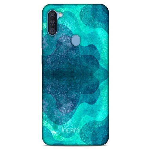 Samsung Galaxy A11 Kılıf Pastel Renkler (6) Silikon Kılıf Mavi Yeşil