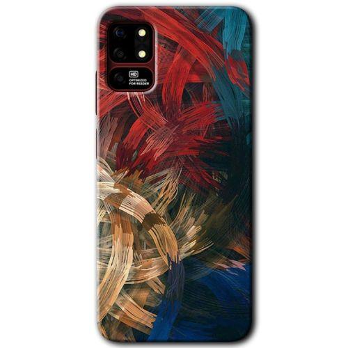 Reeder S19 Max Kılıf HD Desen Baskılı Arka Kapak - Karma Boyalar