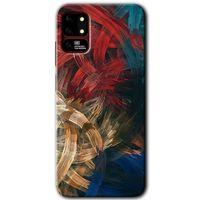 Reeder S19 Max Kılıf HD Desen Baskılı Arka Kapak - Karma Boyalar