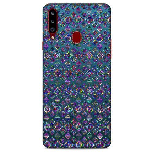 Ethnic Culture (93) Samsung Galaxy A20s Kılıf Silikon Kapak Desenli