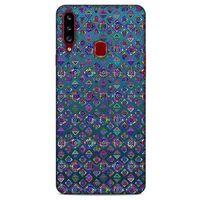 Ethnic Culture (93) Samsung Galaxy A20s Kılıf Silikon Kapak Desenli
