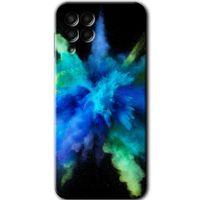 Samsung Galaxy M33 Kılıf Kapak - Karışım 1 +Hayalet Ekran Yandan Gözükmez