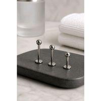 Monalisa Home  Çelik Renk 12mm Tragus Pirsıng
