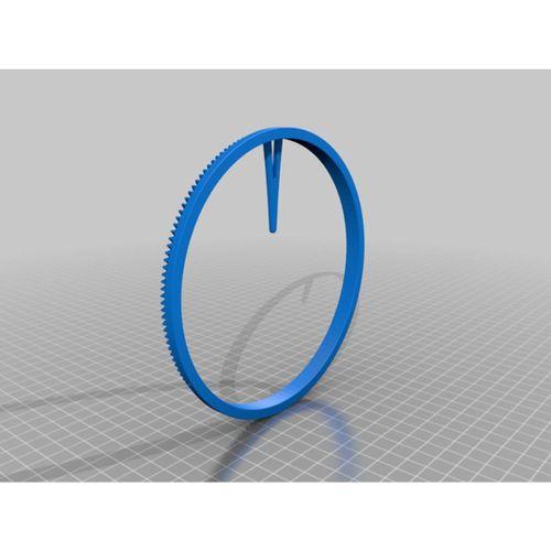 3D Baskılı Holo Saat Remix ESP32 ile 3D Baskı (Bu ürün Sadece Plastik parçadır - Almadan Önce Soru Sorabilirsiniz)