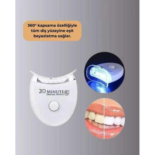 Beyazlatma Kalemli Led Diş Parlatma Seti