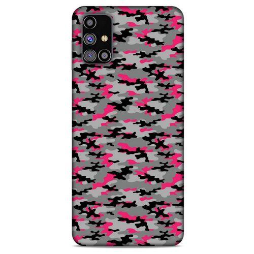 Kamuflaj 07 Samsung Galaxy M31s Kılıf Silikon Kapak