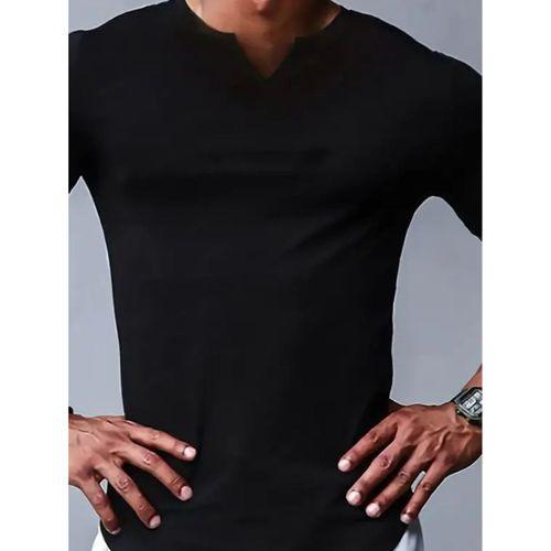 Erkek Kısa Kollu V Yaka Süprem T-shirt