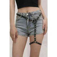 Fantazi Deri Tek Bacak Harness - Brf973