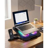 Rgb Fanlı Laptop Soğutma Standı Usb Girişli Notebook Yükseltici