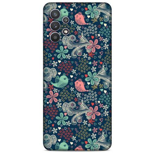 Lopard Samsung Galaxy A32 Uyumlu Kılıf Botanix (62) Koruyucu Silikon