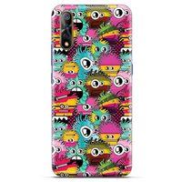 Graffitix (35) Desenli Silikon Kapak Casper Via F3 Kılıf