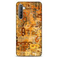 Lopard Oppo Realme XT Uyumlu Kılıf Soyut Sanat (38) Desenli Neo Hybrid Kılıf