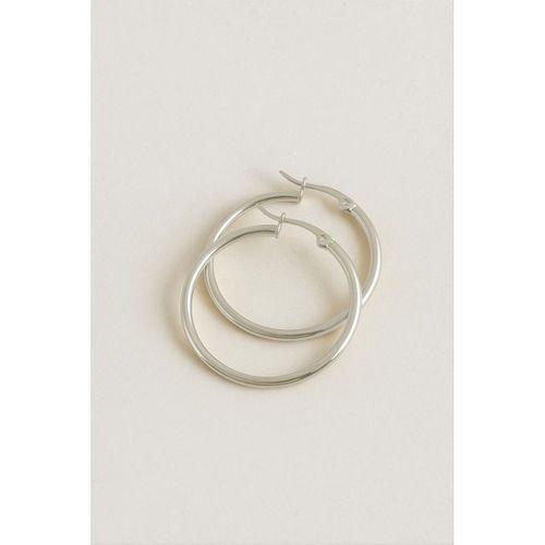 Halka Lüks Çelik Küpe 3 cm