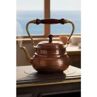 Turna Bakır İtalyan Demlik El Dövme Oksit Turna1961-3