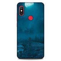 Lopard Xiaomi Mi A2 Lite Uyumlu Kılıf Gece'S (45) Liquid Air Kılıf Turkuaz