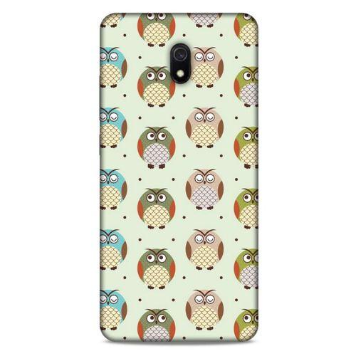 Baykuşlar (17) Desenli Silikon Kapak Telefon Kabı Xiaomi Redmi 8A Kılıf