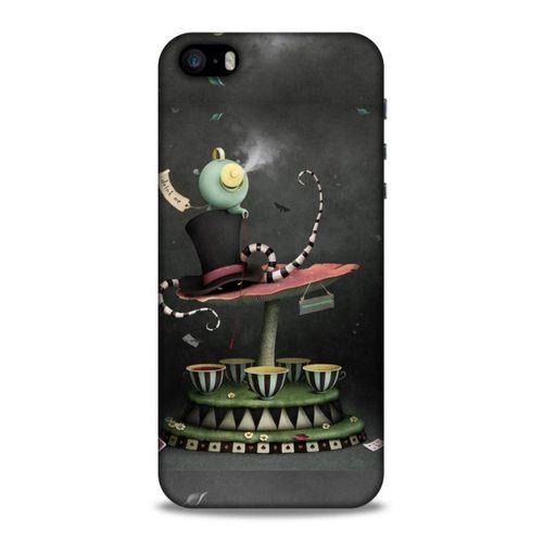 Lopard Apple Iphone 5S Uyumlu Kılıf Manipülasyon ☻ (44) Tough Armor Kılıf Desenli