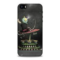 Lopard Apple Iphone 5S Uyumlu Kılıf Manipülasyon ☻ (44) Tough Armor Kılıf Desenli