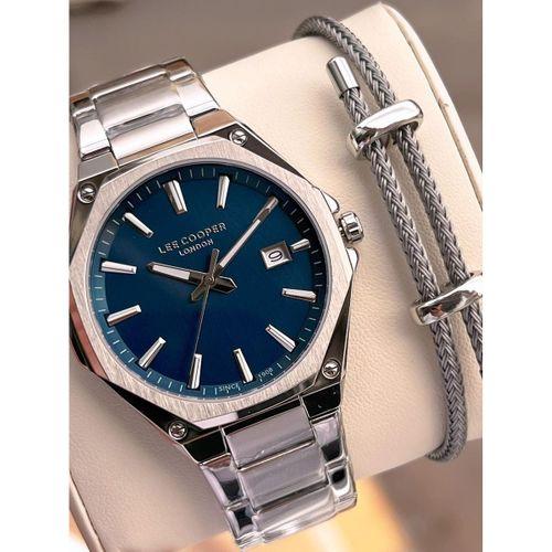 Lee Cooper İtalyan Tasarım Bileklik Hediyeli 2 Yıl Garantili 5 Atm Erkek Kol Saati ELC.08252.390