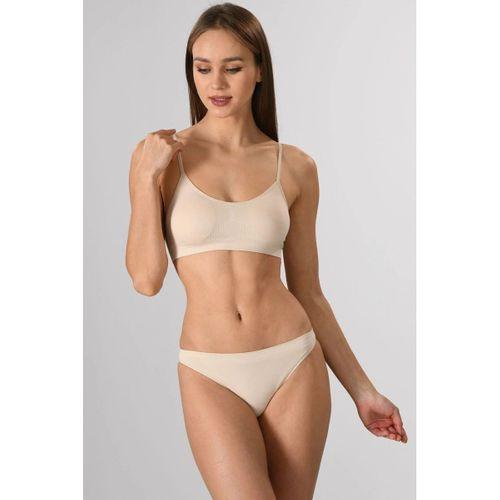 Kadın Ince Askılı Pedli Büstiyer Yarım Atlet Sütyen 3'lü Set.