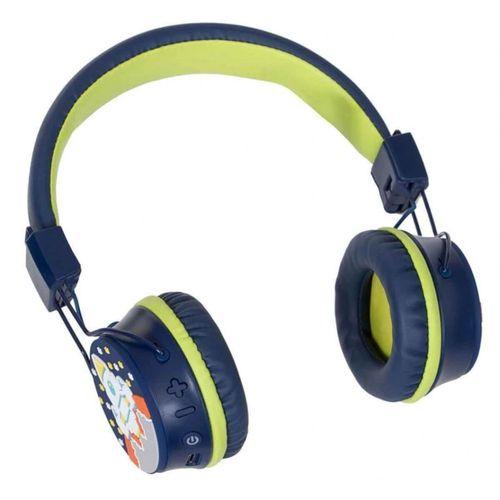 Roket Desenli Bluetooth Kulak Üstü Kablosuz Kulaklık