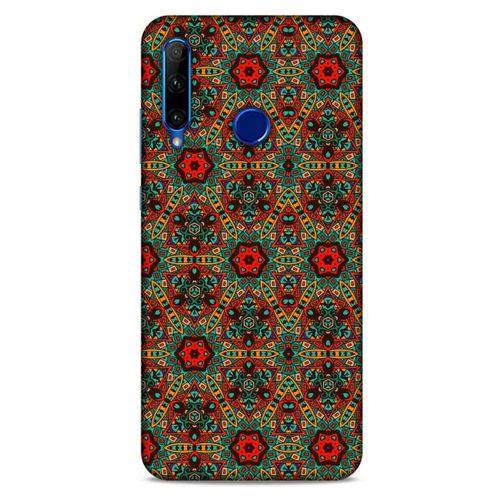 Ethnic Culture (91) Huawei Y6P Kılıf Silikon Kapak Desenli