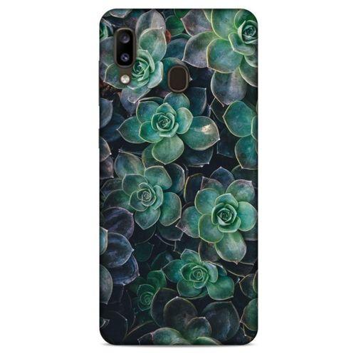 Samsung Galaxy A20 Uyumlu Kılıf Yeşil Delisi (33) Hybrid Kılıf Çay yeşil