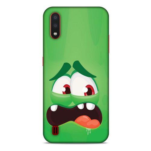 Emojix (85) Samsung Galaxy A01 Kılıf Silikon Kapak Desenli