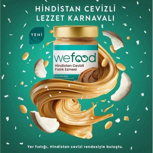Wefood Hindistan Cevizli Fıstık Ezmesi 300 Gr