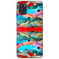 Samsung Galaxy A31 Kılıf Pastel Renkler (22) Tam Koruma Kılıfı Cam Göbeği
