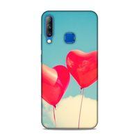 Casper Via F3 Kılıf Balondan Kalpler Arka Kapak Silikon Koruma Full Koruyucu