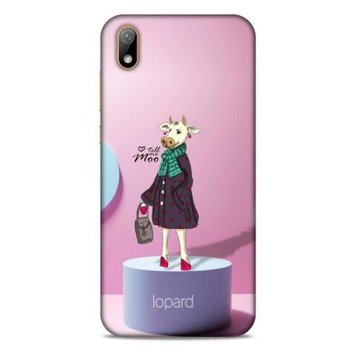 Huawei Y5 2019 Kılıf FunnyMaX (8) Baskılı Kılıf Pembe Mavi