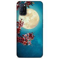 Lopard Oppo A52 Uyumlu Kılıf Bahar (48) Bumper Kılıf Ayışığı