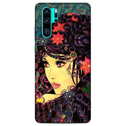 Lopard Huawei P30 Pro Uyumlu Kılıf Sürreal Yüzler ♀ (41) Tank Kılıf Baskılı