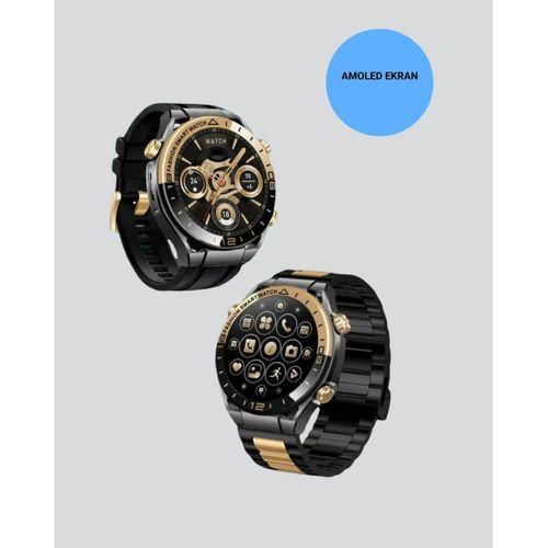 Amoled Akıllı Saat Ip67 Su Geçirmez 3 Bileklikli Sağlık Takipli