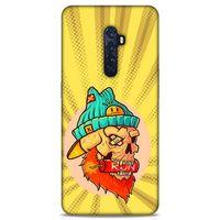 Lopard Oppo Reno 2 Uyumlu Kılıf Tattoo's (32) Soft Silikon Kılıf Run