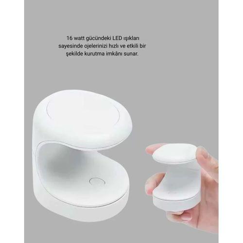 Protez Tırnak Kurutma Törpü Seti