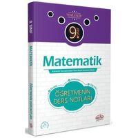 9.Sınıf Matematik Öğretmenin Ders Notları Editör Yayınları