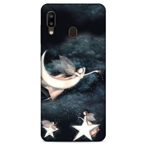 Y.Liva-2020 (Yıldızlı Peri) Samsung Galaxy A20 Kılıf Silikon Kapak Desenli