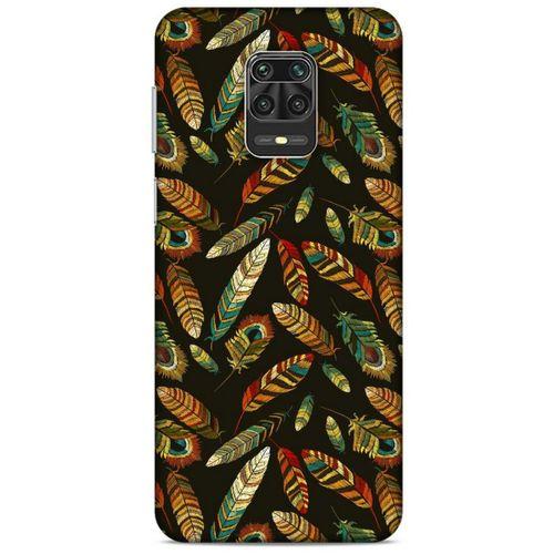 Xiaomi Redmi Note 9S Kılıf Desenli Özel Seri Tüyler (9) Kılıf