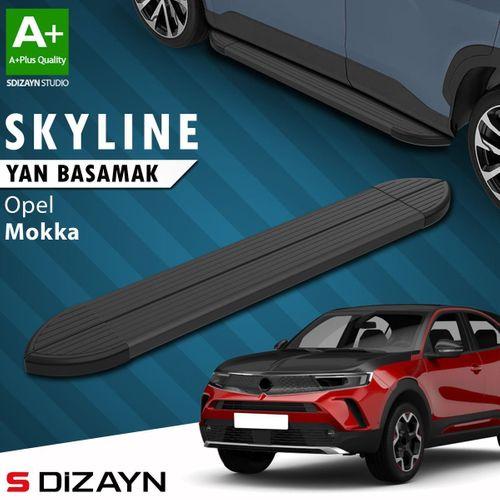 S-Dizayn Opel Mokka 2 Skyline Siyah Yan Basamak 173 Cm 2020 Üzeri A+ Kalite