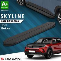 S-Dizayn Opel Mokka 2 Skyline Siyah Yan Basamak 173 Cm 2020 Üzeri A+ Kalite