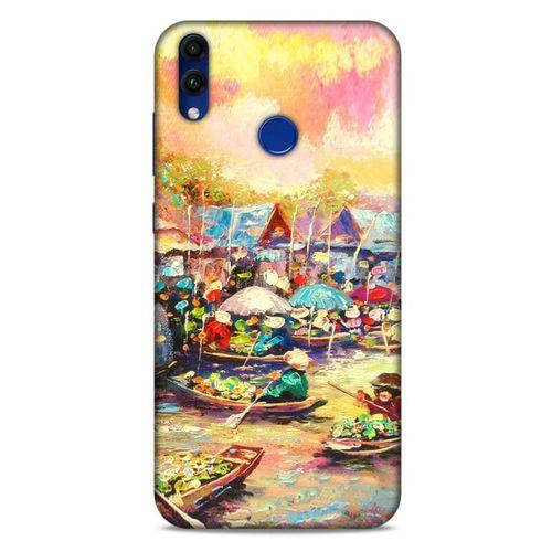 Cityx (16) Huawei Honor 8C Kılıf Silikon Kapak Desenli