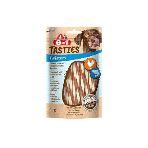 8IN1 Tasties Twisters Tavuklu Balıklı Burgu Köpek Ödülü 85 gr