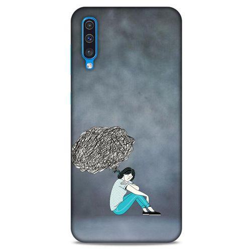 Samsung Galaxy A30s Kılıf Depresyon (5) Koruma Kabı Fuşya